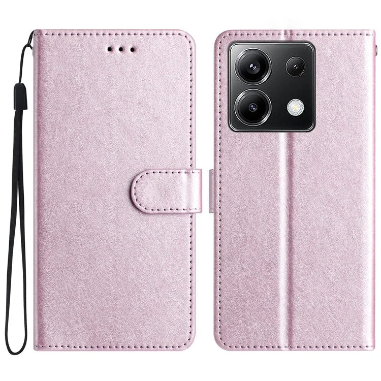 For Xiaomi Poco X6 5G Wallet Case Leather Folio Phone Cover Magnetic Clasp