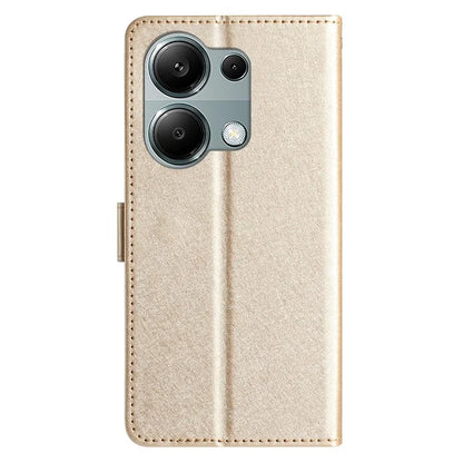 For Xiaomi Poco M6 Pro 4G / Redmi Note 13 Pro 4G Poco M6 Pro 4G Wallet Case Leather Folio Phone Cover Magnetic Clasp