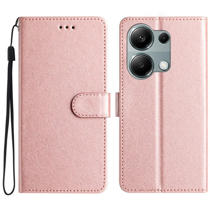 For Xiaomi Poco M6 Pro 4G / Redmi Note 13 Pro 4G Poco M6 Pro 4G Wallet Case Leather Folio Phone Cover Magnetic Clasp