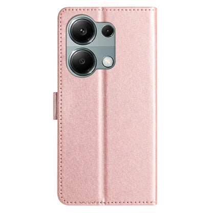 For Xiaomi Poco M6 Pro 4G / Redmi Note 13 Pro 4G Poco M6 Pro 4G Wallet Case Leather Folio Phone Cover Magnetic Clasp