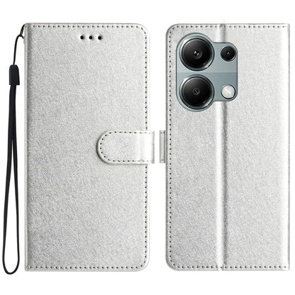 For Xiaomi Poco M6 Pro 4G / Redmi Note 13 Pro 4G Poco M6 Pro 4G Wallet Case Leather Folio Phone Cover Magnetic Clasp