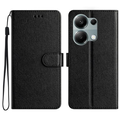 For Xiaomi Poco M6 Pro 4G / Redmi Note 13 Pro 4G Poco M6 Pro 4G Wallet Case Leather Folio Phone Cover Magnetic Clasp