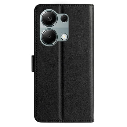 For Xiaomi Poco M6 Pro 4G / Redmi Note 13 Pro 4G Poco M6 Pro 4G Wallet Case Leather Folio Phone Cover Magnetic Clasp