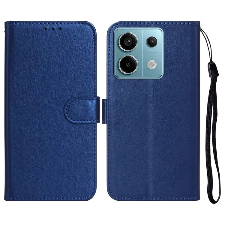 For Xiaomi Poco X6 5G / Redmi Note 13 Pro 5G Case PU Leather Flip Phone Cover Wallet Card Slot Holder
