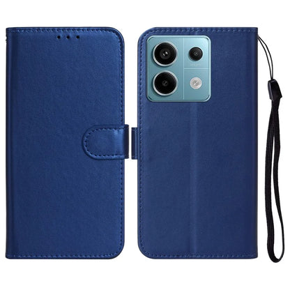 For Xiaomi Poco X6 5G / Redmi Note 13 Pro 5G Case PU Leather Flip Phone Cover Wallet Card Slot Holder