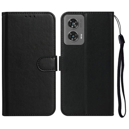 For Motorola Edge 50 Fusion 5G Case PU Leather Flip Phone Cover Wallet Card Slot Holder