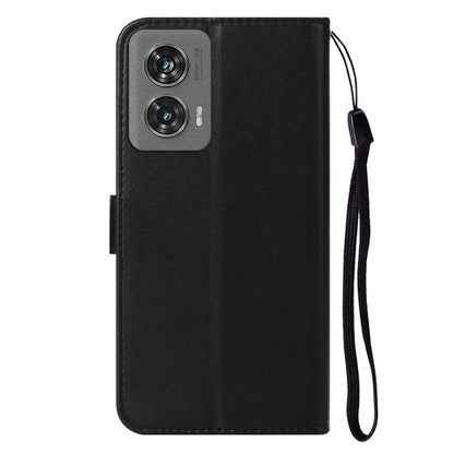 For Motorola Edge 50 Fusion 5G Case PU Leather Flip Phone Cover Wallet Card Slot Holder