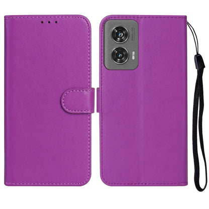 For Motorola Edge 50 Fusion 5G Case PU Leather Flip Phone Cover Wallet Card Slot Holder