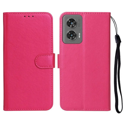 For Motorola Edge 50 Fusion 5G Case PU Leather Flip Phone Cover Wallet Card Slot Holder