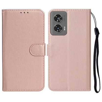 For Motorola Edge 50 Fusion 5G Case PU Leather Flip Phone Cover Wallet Card Slot Holder