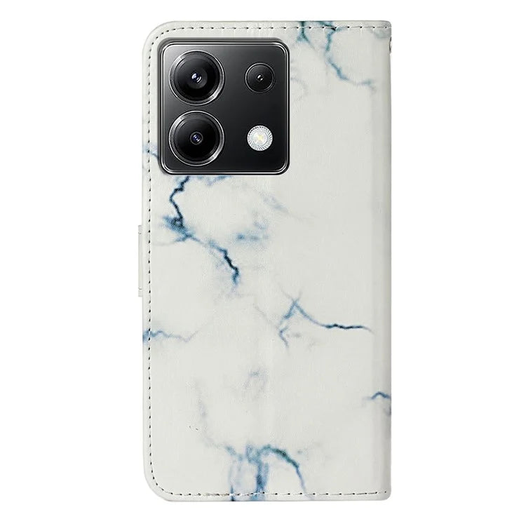 For Xiaomi Poco X6 5G / Redmi Note 13 Pro 5G Case Pattern PU Leather Flip Phone Cover