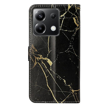 For Xiaomi Poco X6 5G / Redmi Note 13 Pro 5G Case Pattern PU Leather Flip Phone Cover