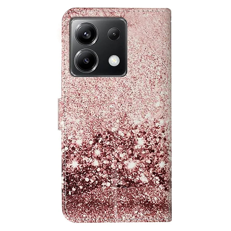 For Xiaomi Poco X6 5G / Redmi Note 13 Pro 5G Case Pattern PU Leather Flip Phone Cover