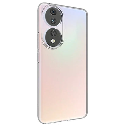 10Pcs / Pack For Honor 90 Clear Case Watermark-Free TPU Protective Cover