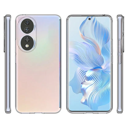 10Pcs / Pack For Honor 90 Clear Case Watermark-Free TPU Protective Cover