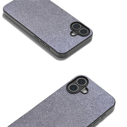 For iPhone 16 Case Glitter Design PU+PC+TPU Protective Phone Cover