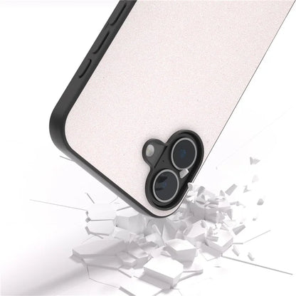 For iPhone 16 Case Glitter Design PU+PC+TPU Protective Phone Cover