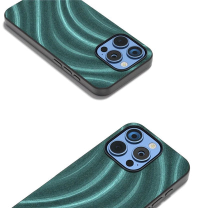 For iPhone 16 Pro Max Case Milky Way Pattern PU+PC+TPU Shockproof Phone Cover