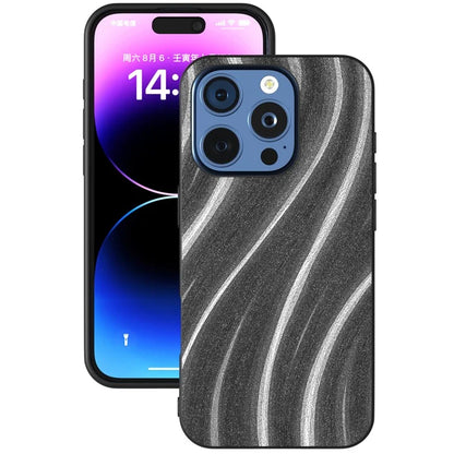For iPhone 16 Pro Max Case Milky Way Pattern PU+PC+TPU Shockproof Phone Cover