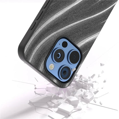 For iPhone 16 Pro Max Case Milky Way Pattern PU+PC+TPU Shockproof Phone Cover