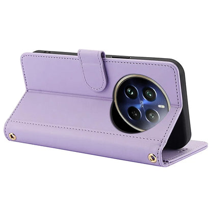 SY-003 For Realme 12 4G / 12+ 5G / Narzo 70 5G / Narzo 70 Pro 5G / P1 5G Case PU Leather Phone Wallet Cover with Hand Strap