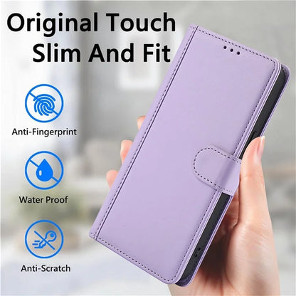 SY-003 For Samsung Galaxy A05s 4G Case PU Leather Stand View Phone Wallet Cover with Hand Strap