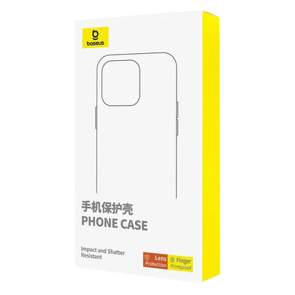 BASEUS Smart Ring Series For iPhone 16 Case Compatible with MagSafe PC+TPU Phone Cover with Kickstand - Black