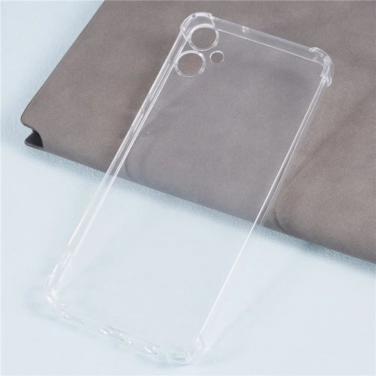 For Samsung Galaxy A06 Phone Case Enhanced Four Corner Clear TPU Cover