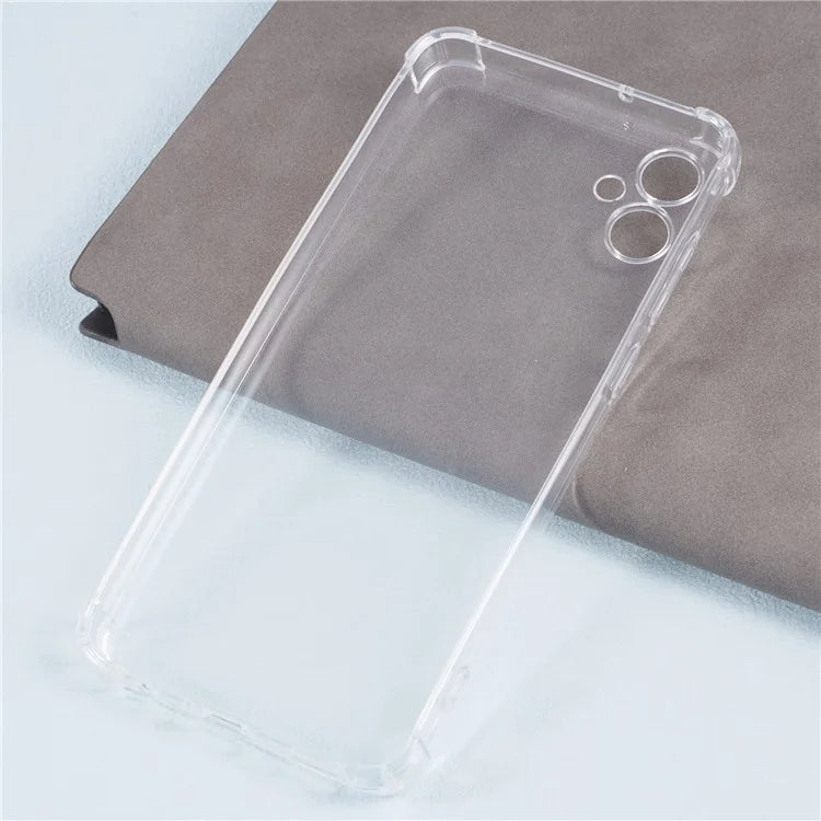 For Samsung Galaxy A06 Phone Case Enhanced Four Corner Clear TPU Cover