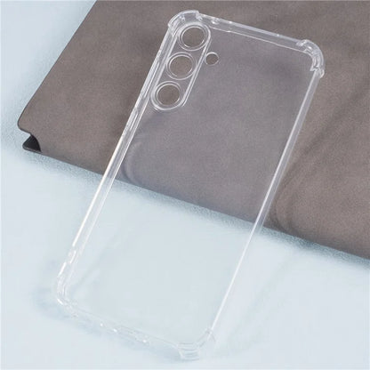 For Samsung Galaxy M55 5G Phone Case Enhanced Four Corner Clear TPU Cover
