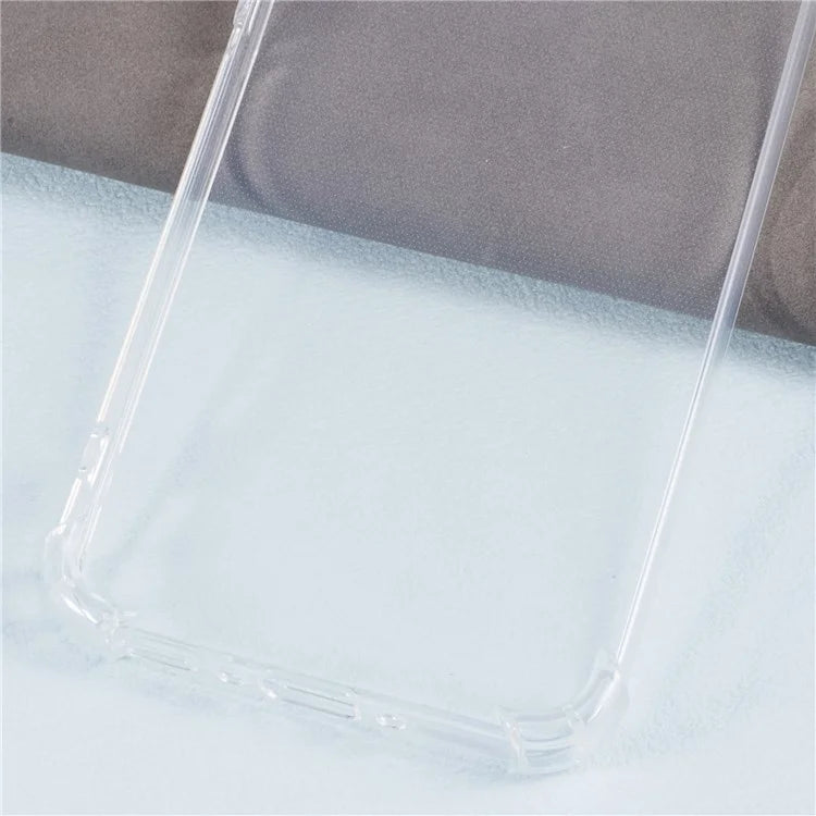 For Samsung Galaxy M55 5G Phone Case Enhanced Four Corner Clear TPU Cover