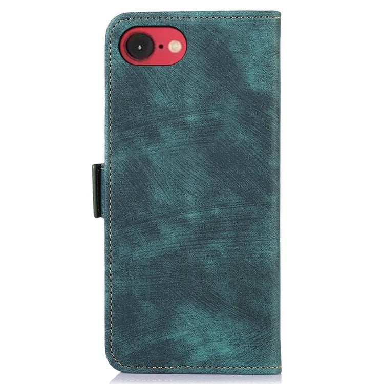 ABEEL For iPhone SE (2024) Case Retro Leather Phone Cover Wallet Stand View