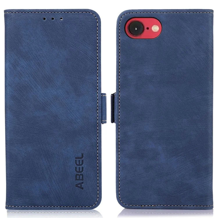 ABEEL For iPhone SE (2024) Case Retro Leather Phone Cover Wallet Stand View