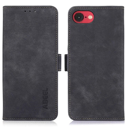 ABEEL For iPhone SE (2024) Case Retro Leather Phone Cover Wallet Stand View