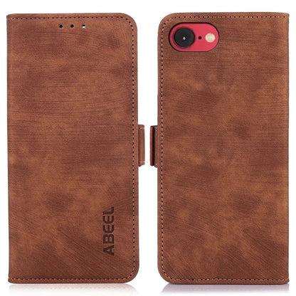 ABEEL For iPhone SE (2024) Case Retro Leather Phone Cover Wallet Stand View