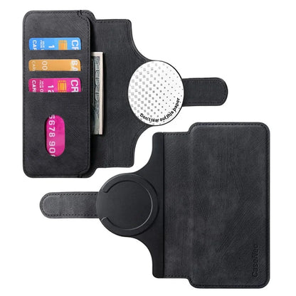 CASENEO MW-03S Magnetic Detachable Phone Cover for 6.9 inch Phone Retro Leather Wallet Stand