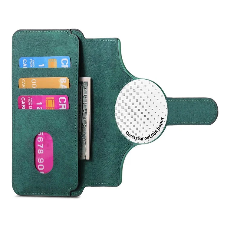 CASENEO MW-03S Magnetic Detachable Phone Cover for 6.4 inch Phone Retro Leather Wallet Stand