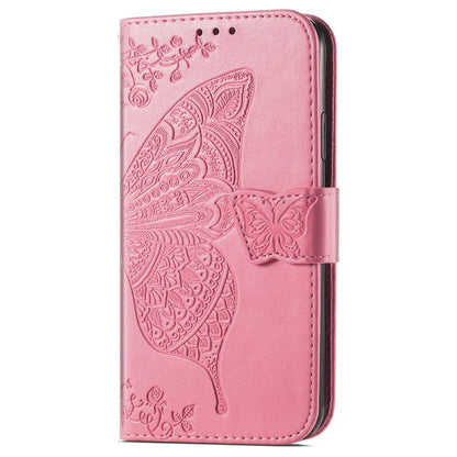 For Motorola Moto G Play (2024) 4G Case PU Leather Wallet Phone Cover Butterfly Pattern