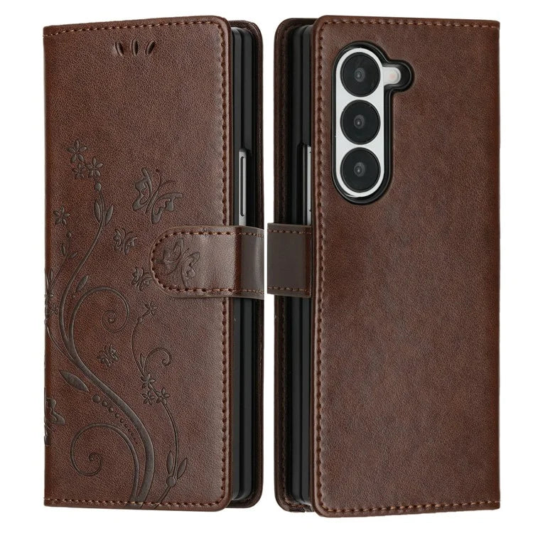 For Samsung Galaxy Z Fold6 5G Case PU Leather Phone Wallet Cover
