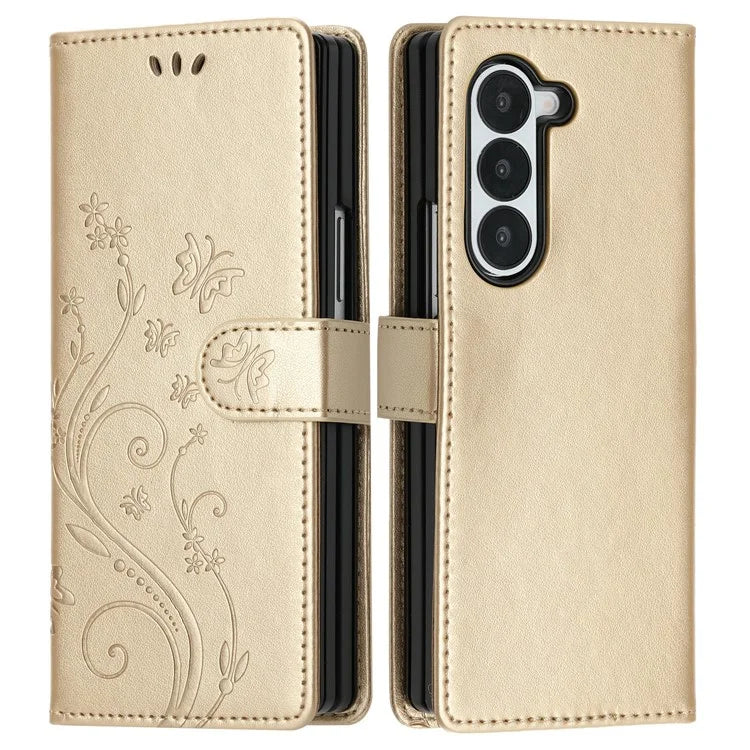 For Samsung Galaxy Z Fold6 5G Case PU Leather Phone Wallet Cover