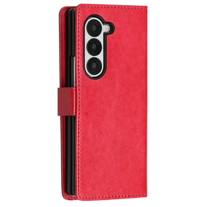 For Samsung Galaxy Z Fold6 5G Case PU Leather Phone Wallet Cover