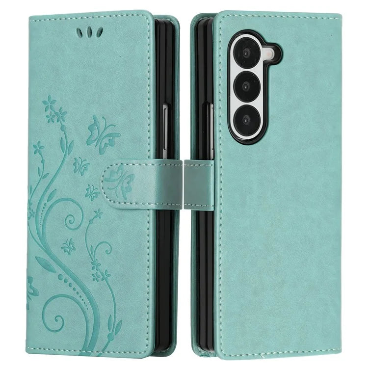 For Samsung Galaxy Z Fold6 5G Case PU Leather Phone Wallet Cover