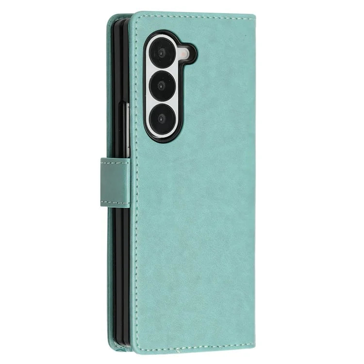For Samsung Galaxy Z Fold6 5G Case PU Leather Phone Wallet Cover