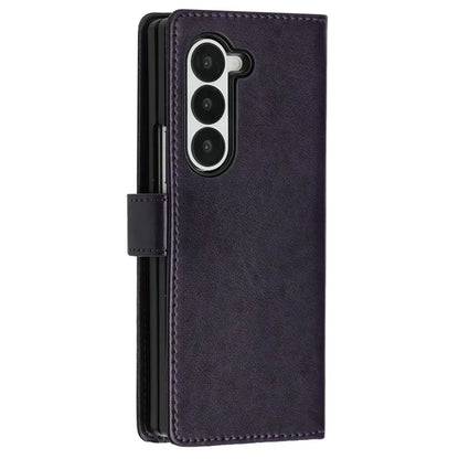 For Samsung Galaxy Z Fold6 5G Case PU Leather Phone Wallet Cover