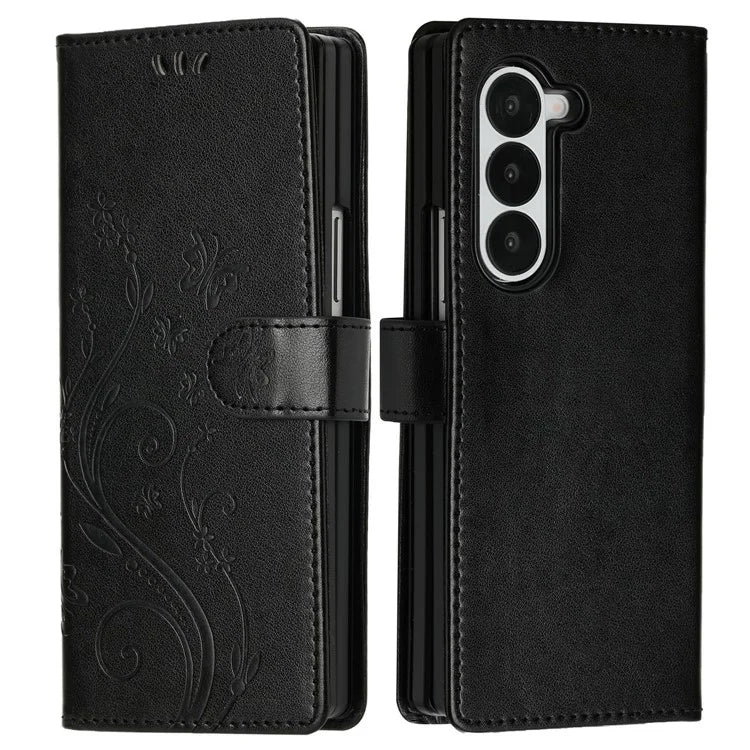 For Samsung Galaxy Z Fold6 5G Case PU Leather Phone Wallet Cover