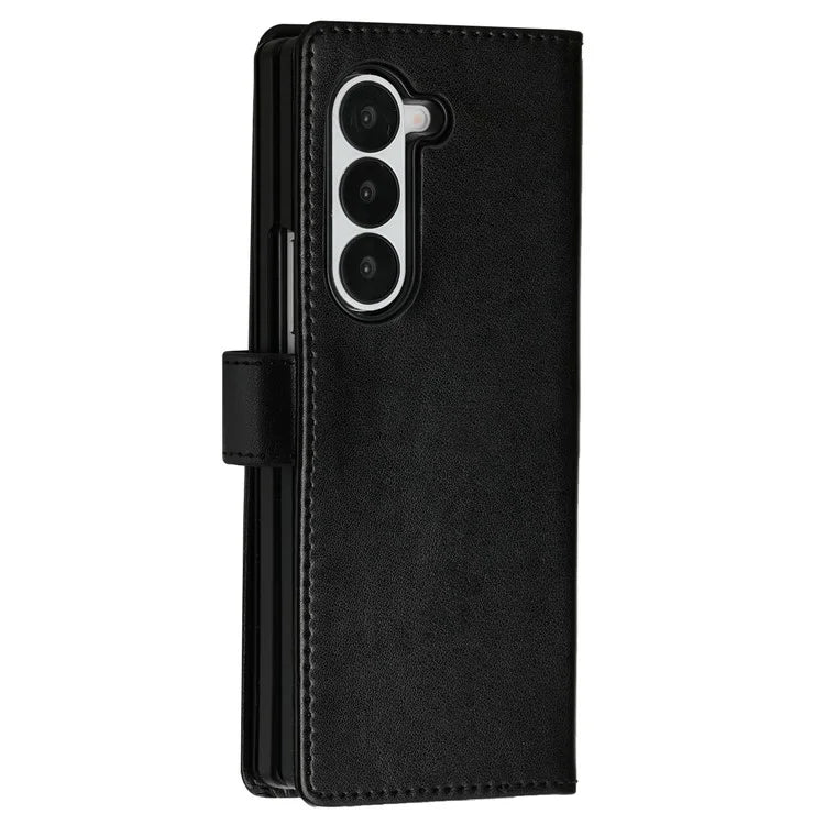 For Samsung Galaxy Z Fold6 5G Case PU Leather Phone Wallet Cover