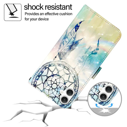 For Samsung Galaxy A06 Leather Case YB Pattern Printing Leather Series-2 Pattern Printing Wallet Stand Cover