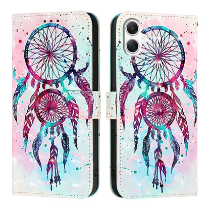 For Samsung Galaxy A06 Leather Case YB Pattern Printing Leather Series-2 Pattern Printing Wallet Stand Cover