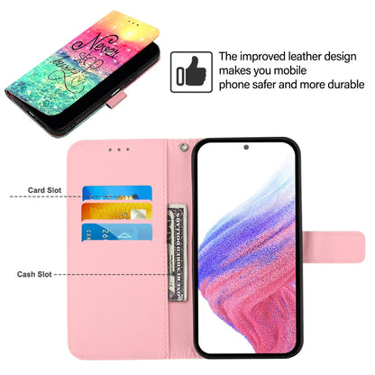 For Samsung Galaxy A16 5G Leather Case YB Pattern Printing Leather Series-2 Pattern Printing Wallet Stand Cover