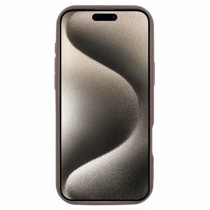 For iPhone 16 Pro Case Grooved Design TPU Anti-Slip Phone Cover